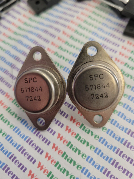 571844 / TRANSISTOR / SPC / TO3 / 2 PIECES (qzty)