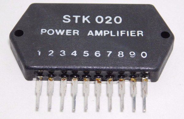 STK020 / POWER AMPLIFIER / COMPARABLE TO ECG1025, NTE1025 / 1 PIECE (qzty)