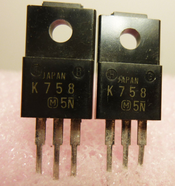 2SK758 / FET / 2 PIECES (QZTY)