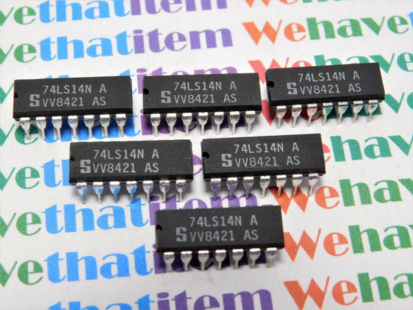 74LS14N / IC / DIP / 6 PIECES (qzty)