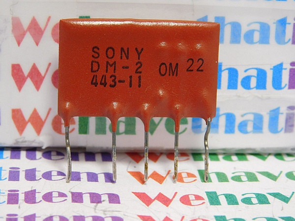 DM-2 / DM2 / SONY 1-231-443-00 / SIP / 1 PIECE (qzty)