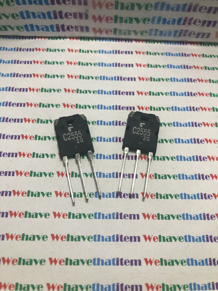 2SC2555/ TRANSISTOR / 2 PIECES (qzty)