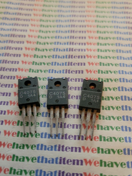 2SC4075 / TRANSISTOR  / 3 PIECES (QZTY)