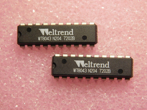WT8043 N204 / WT8043-N204 / IC / DIP / 2 PIECES (qzty)