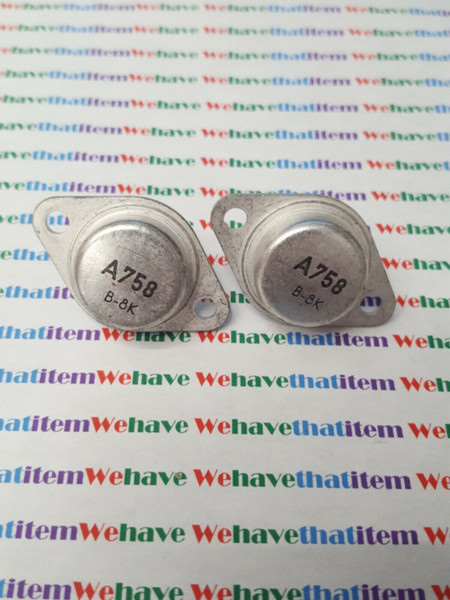 2SA758 / TRANSISTOR  / 2 PIECES (QZTY)