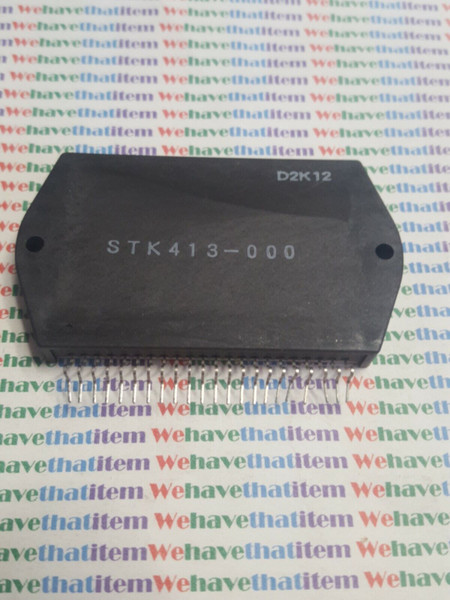 STK413-000  / IC / POWER AMPLIFIER / 1 PIECE  (qzty)