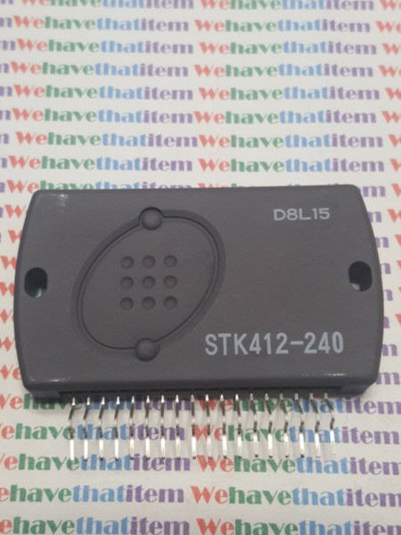 STK412-240 / AUDIO POWER AMPLIFIER / SIP / 1 PIECE (qzty)