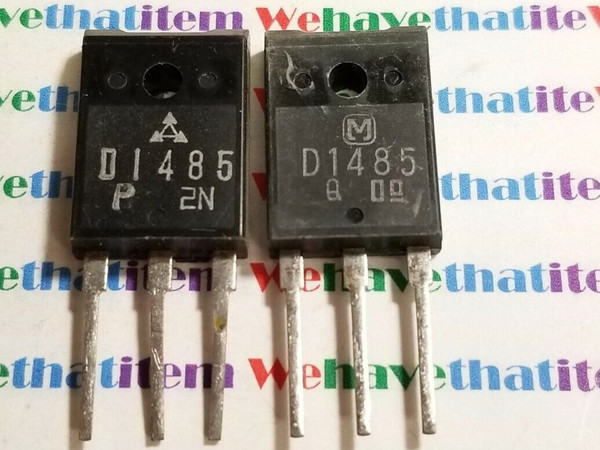 2SD1485 / TRANSISTOR / TO3P / 2 PIECES (QZTY)
