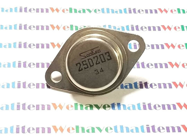2SD203 / TRANSISTOR / TO3 / 1 PIECE  (qzty)