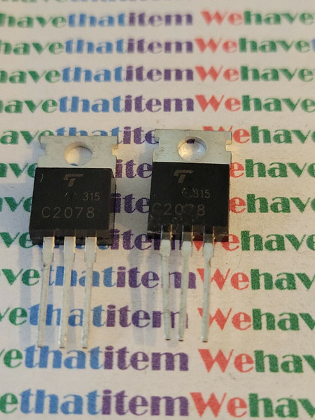 2SC2078 / TRANSISTOR  / 2 PIECES (QZTY)