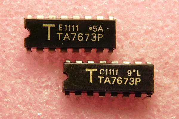 TA7673P / ECG1611, NTE1611 / IC / DIP / 2 PIECES (qzty)