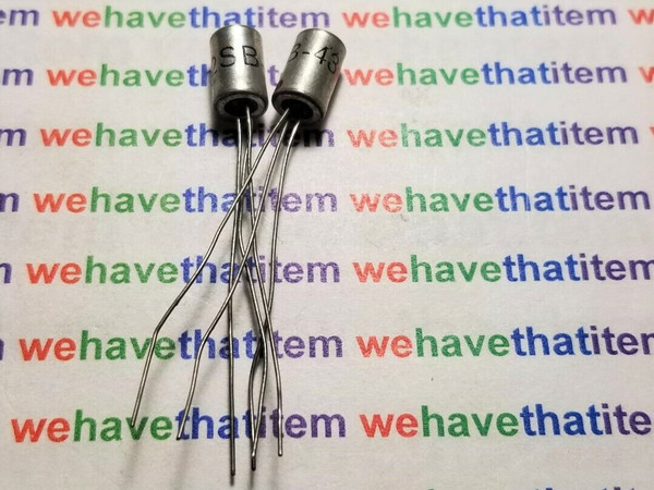 2SB56 / TRANSISTOR / TO1 / 2 PIECES  (qzty)