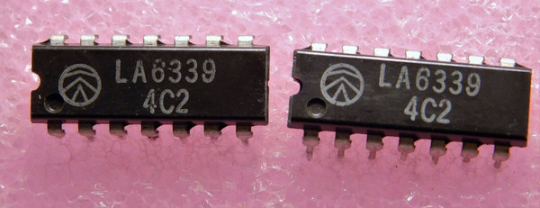 LA6339 / IC / 14 PIN DIP / 2 PIECES (qzty)