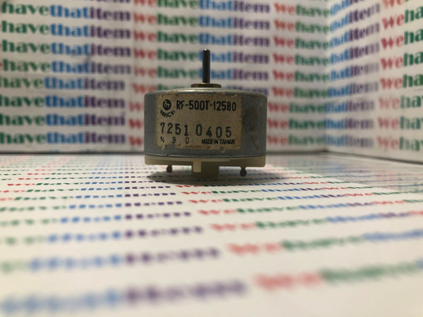  Mabuchi Minature / Motor / RF-500-12580 / 1 PIECE / (qzty)