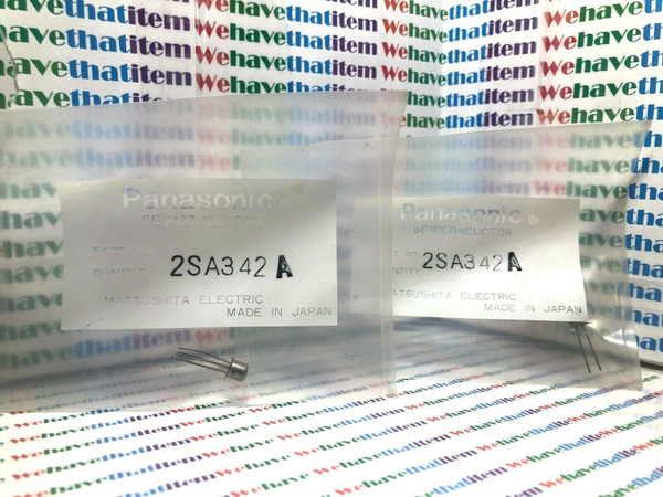 2SA342A  / TRANSISTOR  / 2 PIECES (qzty)