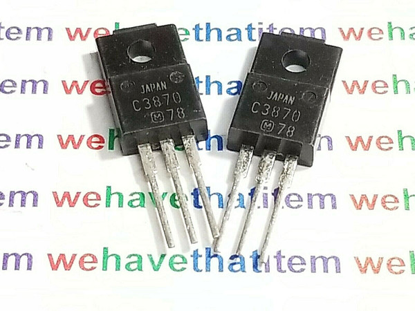2SC3870 / TO220 / TRANSISTOR / 2 PIECES (QZTY)