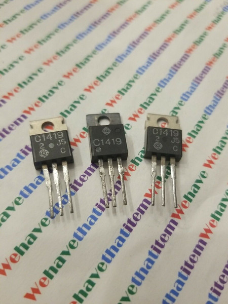 2SC1419 / C1419 / TRANSISTOR / 3 PIECES (qzty)