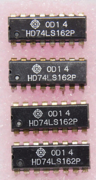 HD74LS162P / IC / DIP / 4 PIECES (qzty)