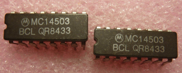 MC14503 / MC14503BCL / DIP / IC / 2 PIECES  (qzty)