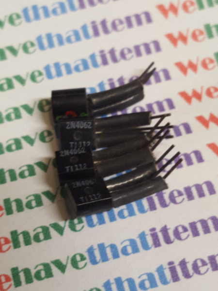 2N4062 / TRANSISTOR / 2 PIECES / (qzty)