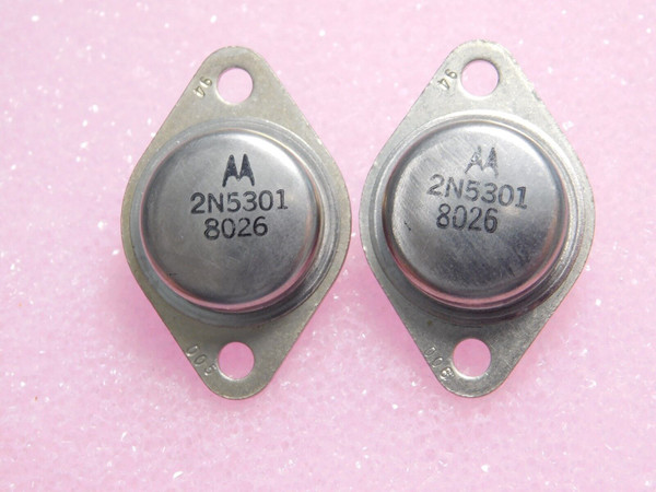 2N5301 / TRANSISTOR / TO3 / 2 PIECES (qzty)