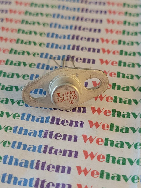 2SC2118/ TRANSISTOR  / TOSHIBA / 2 PIECES (QZTY)