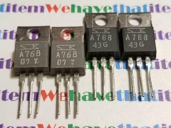 2SA768 / TRANSISTOR / TO220 / 2 PIECES (QZTY)