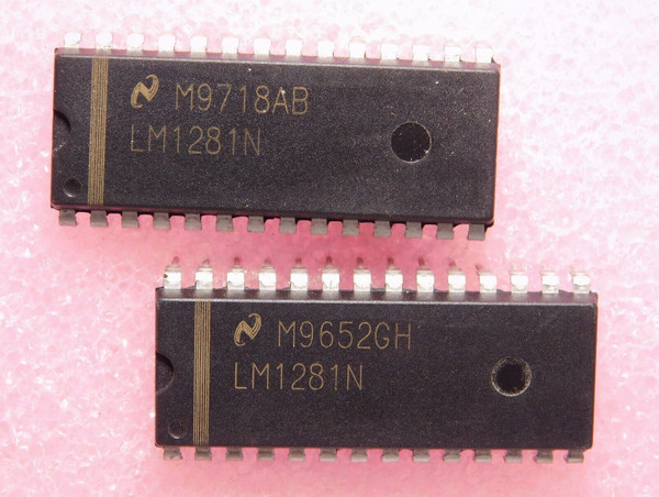 LM1281N / IC / DIP / 2 PIECES  (qzty)