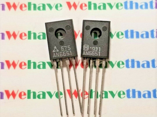 AN6651 / IC / 4 LEADS / 2 PIECES  (qzty)
