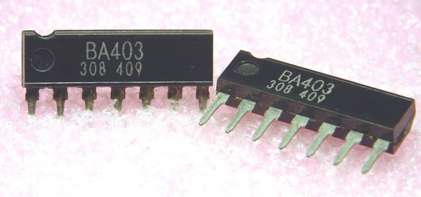 BA403 / COMPARABLE TO ECG1541, NTE1541 / IC / SIP / 2 PIECES (qzty)