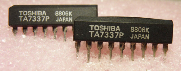 TA7337P / IC / SIP / 2 PIECES (qzty)