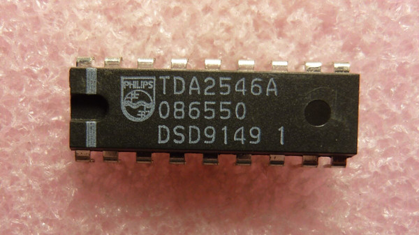 TDA2546A / COMPARABLE TO ECG1752, NTE1752 / IC / DIP / 1 PIECE (QZTY)