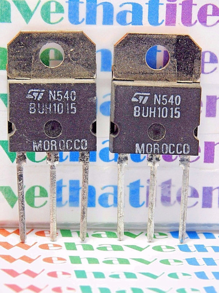 BUH1015 / TRANSISTOR / TO3P / 2 PIECES (qzty)