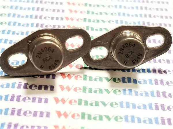 2N4064 / CROSSES TO ECG225, NTE225 / TRANSISTOR / 2 PIECES  (qzty)