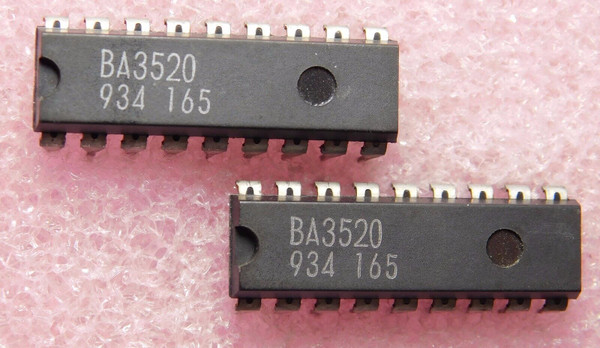 BA3520 / IC / DIP / 2 PIECES (qzty)