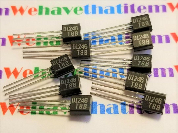 2SD1246 / D1246 / TRANSISTOR / TO92 / 2 PIECES  (qzty)