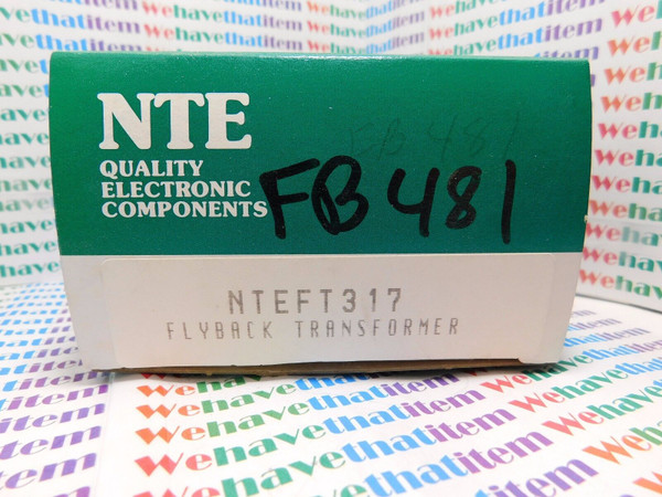 NTEFT317 / REPLACES KAWASHO FS60636  / FB481 / 1 PIECE (qzty)