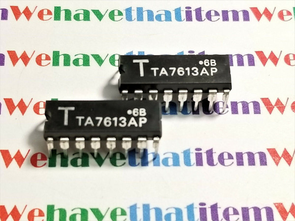 TA7613AP / CROSSES TO ECG1624, NTE1624 / IC / DIP / 2 PIECES (qzty)
