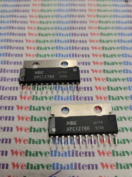UPC1278H / IC / SIP / 2 PIECES  (qzty)