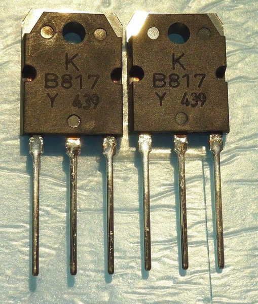 2SB817, KSB817 / TRANSISTORS / 2 pieces (qzty)