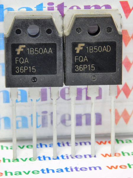 FQA36P15 / MOSFET / TO3P / 2 PIECES (qzty)