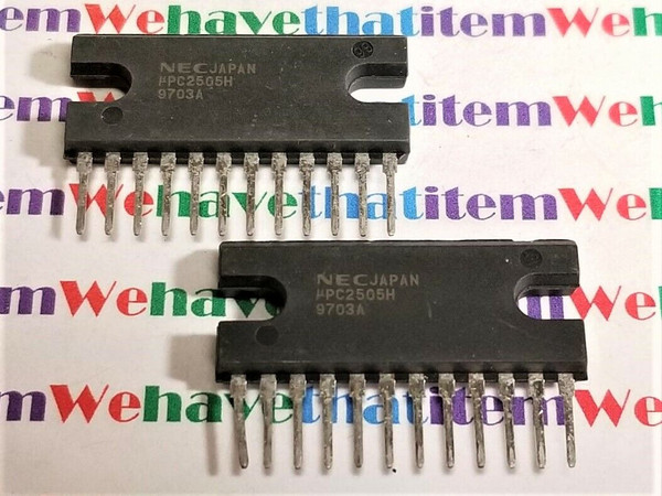 UPC2505H / IC / SIP / 2 PIECES (QZTY)