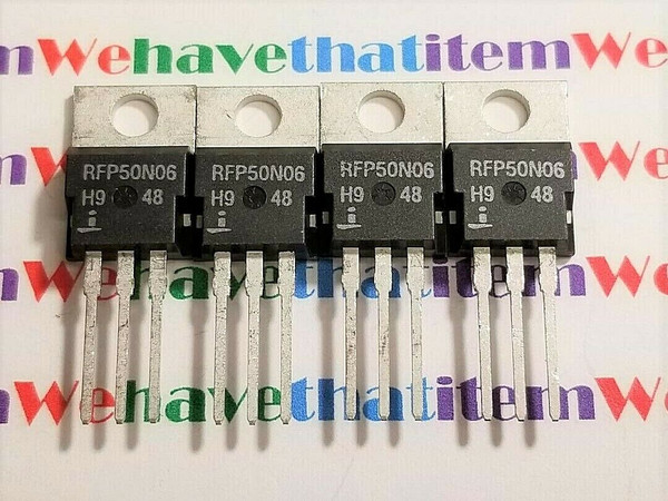 RFP50N06 / FET / TO220 / 4 PIECES (qzty)