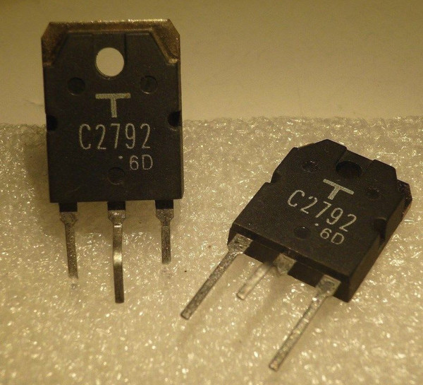2SC2792 / TRANSISTOR / COMPARABLE TO ECG2309, NTE2309/ 2 PIECES (qzty)