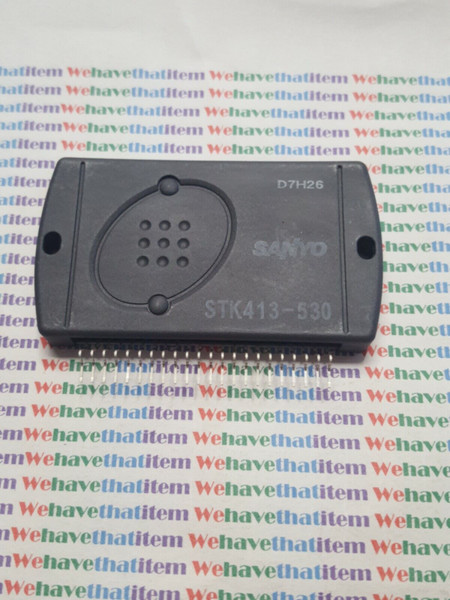 STK413-530  / IC / POWER AMPLIFIER / 1 PIECE  (qzty)