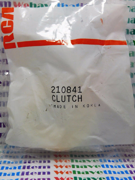 RCA / 210841 / CLUTCH / IW231 / 1 PIECE (qzty)