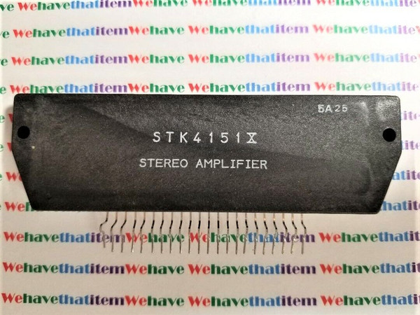 STK4151X (MK 10) / IC / STEREO AMPLIFIER / 1 PIECE  (qzty)