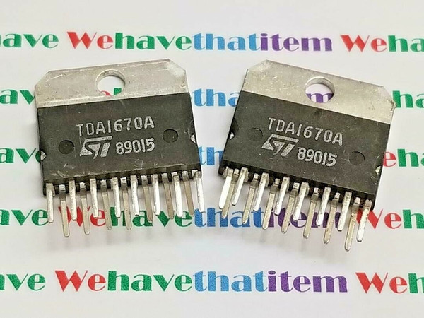 TDA1670A / IC / SIP / 2 PIECES (qzty)