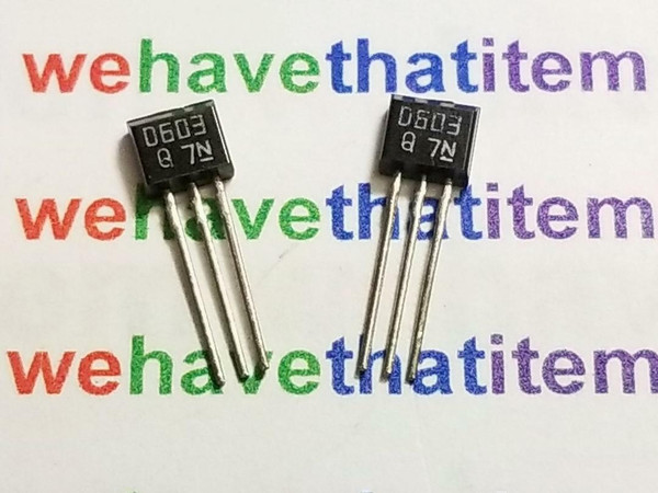 2SD603 / TRANSISTOR / X73 / 2 PIECES (qzty)