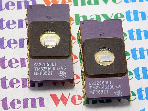 TMS2516JDL-45 / IC / DIP / 2 PIECES  (qzty)